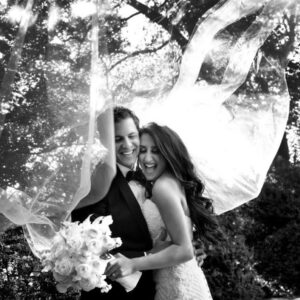 Candid, emotional moment captured during a wedding day, highlighting genuine connection and real emotion.