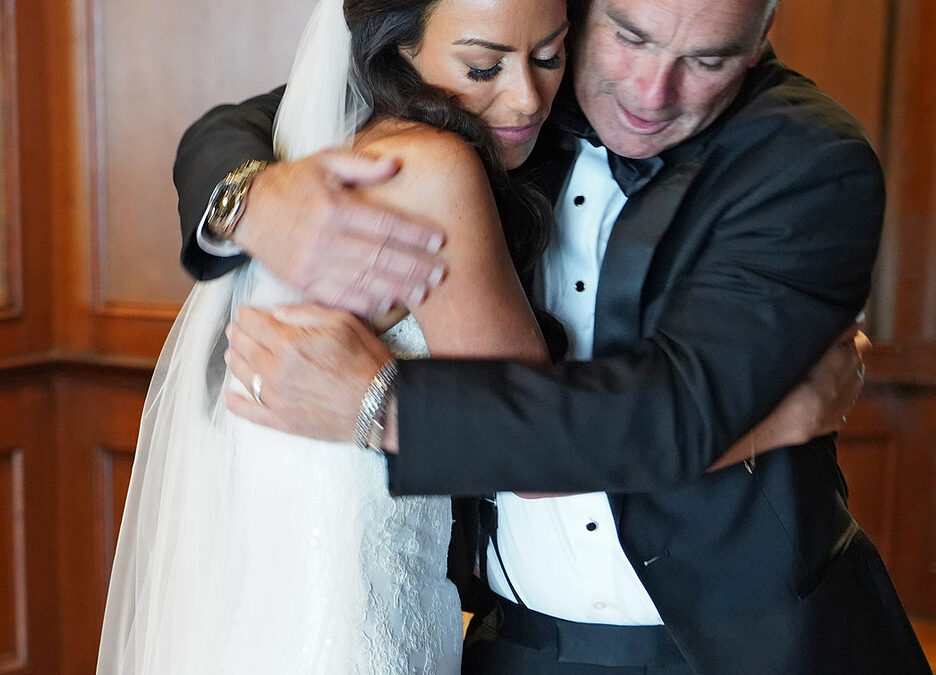 The Enchanting Dad and Daughter First Reveal: A Timeless Wedding Moment