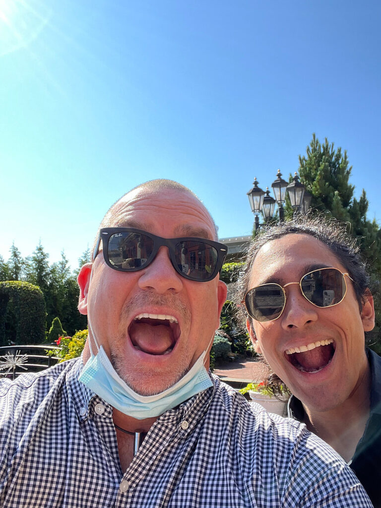 Doug Gordon and Nicholas Giorgios Baiting Hollow Patken Photographer full-time team