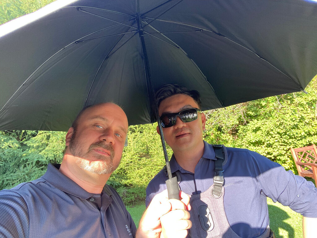 Doug Gordon and Mike Larkfield Patken Photographer full-time team