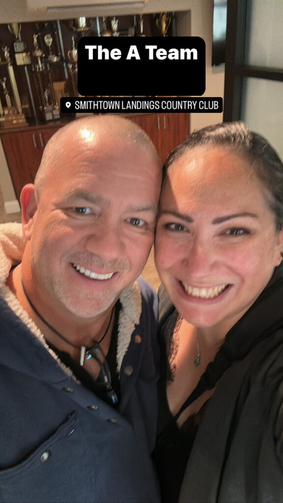 Doug Gordon and Jessie Muttontown Club Patken Photographer full-time team