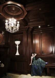 Sweet 16 portrait captured at The Inn at New Hyde Park on Long Island, photographed by Patken Photographer, featuring elegant décor and a celebratory setting.