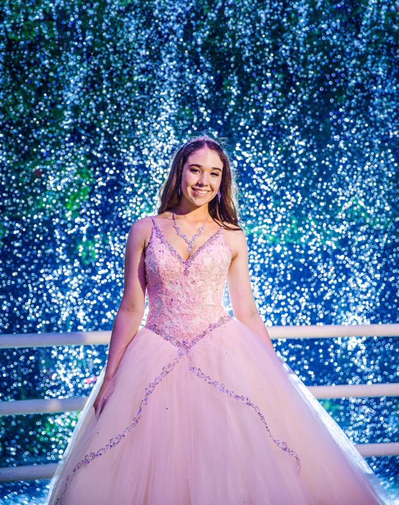 Bridal party photographed