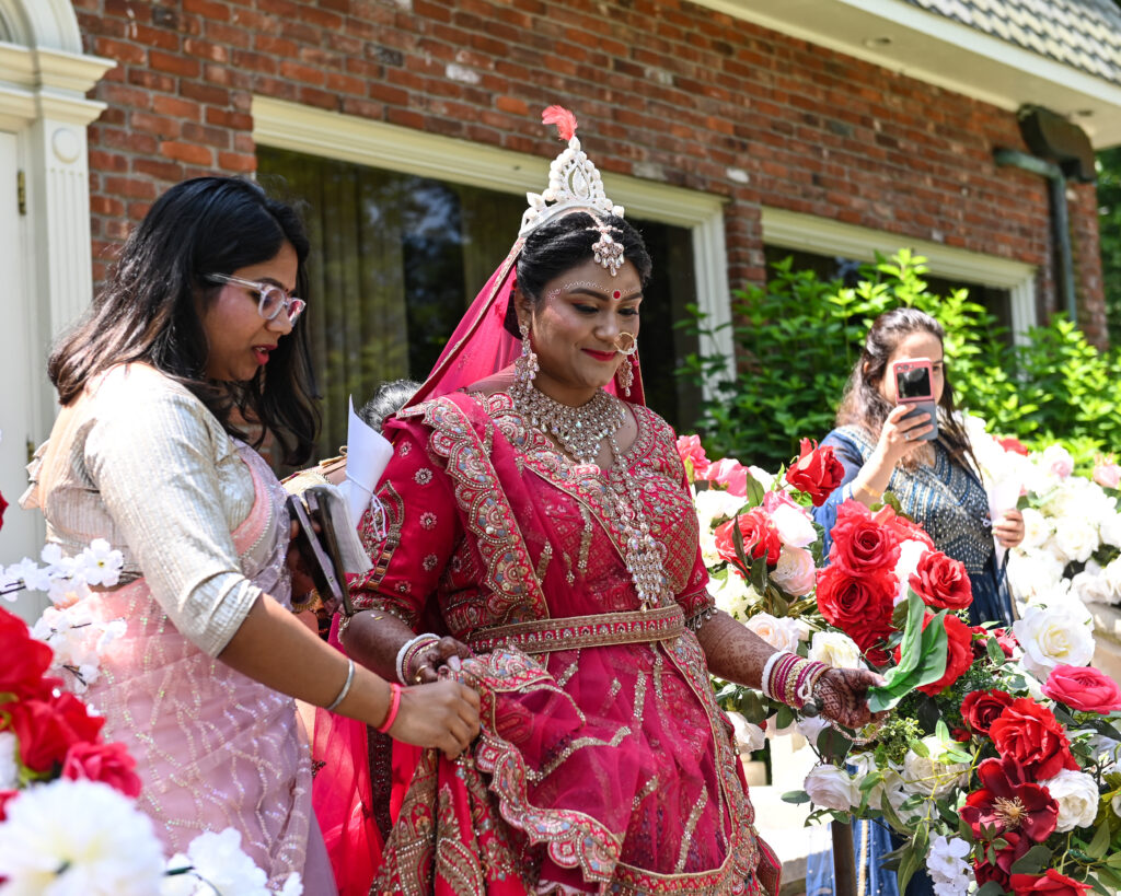 South Asian Bridal Entrance Westbury Manor